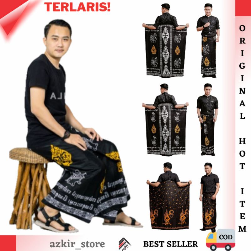 Jual Sarung Batik Sosrokartono Sarung Motif Wayang Sosrokartono Sarung