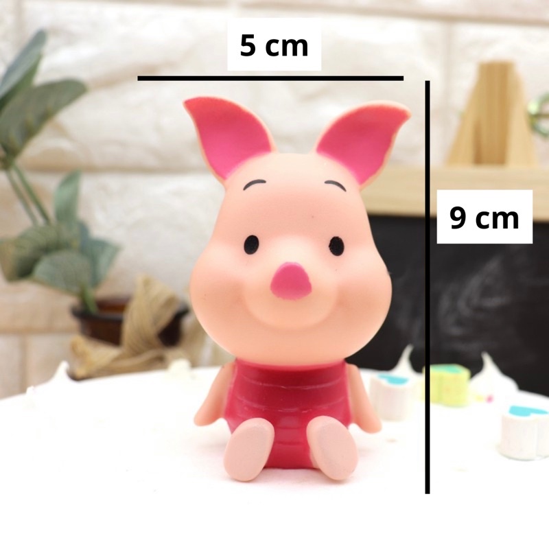 Jual Topper Kue 2 pcs Mickey Mouse Minnie Mouse Winnie The Pooh Tiger ...