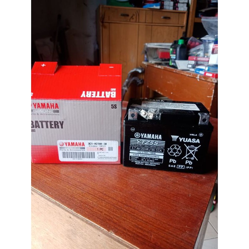 Jual AKI KERING MF YUASA YAMAHA ORIGINAL VIXION XEON MIO J BATERAI
