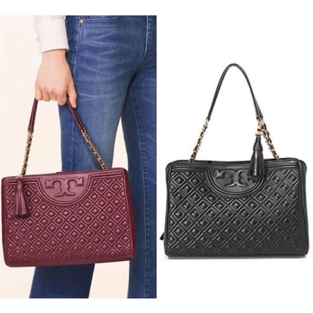 Tory burch fleming discount open shoulder bag