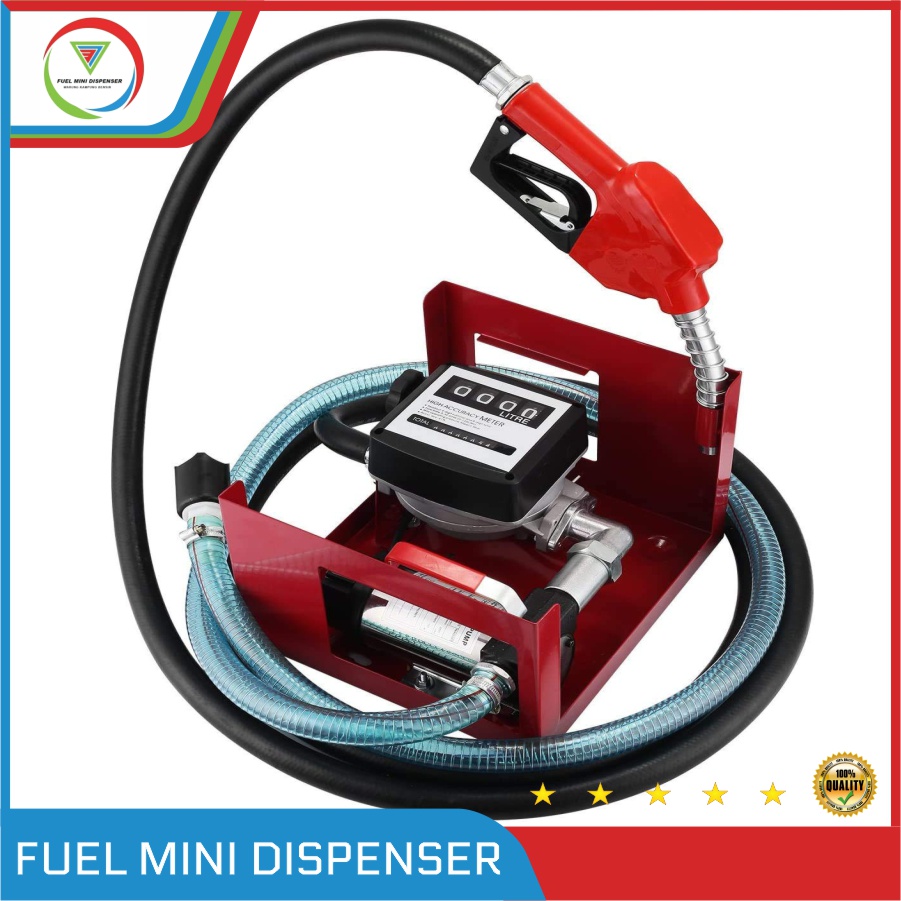 Jual Fuel Transfer Pump Diesel Jyb 40 Pompa Transfer Minyak Bensin Solar Full Set Flow Meter 5173