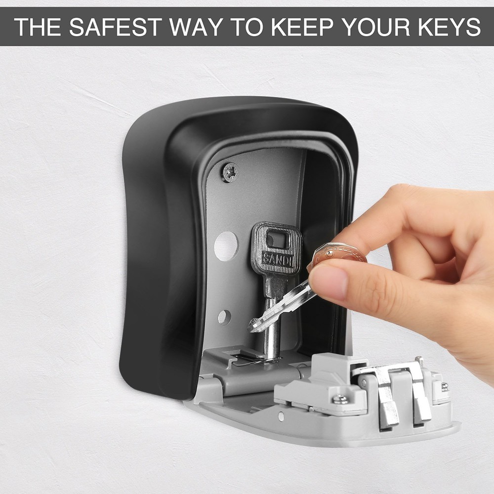 Jual RBS - Key Safe Box 4 Digit/Kotak Kunci Dinding Tahan Air/Brankas ...