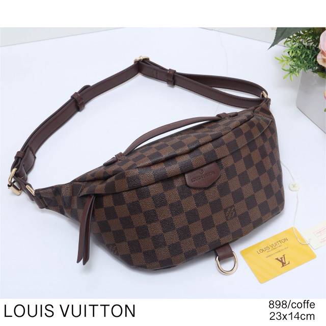 tas pinggang lv original