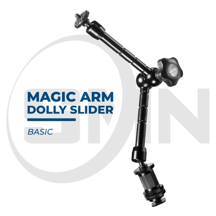 Jual Magic Arm dolly slider for Flash DLSR LED Mirrorless Articulating
