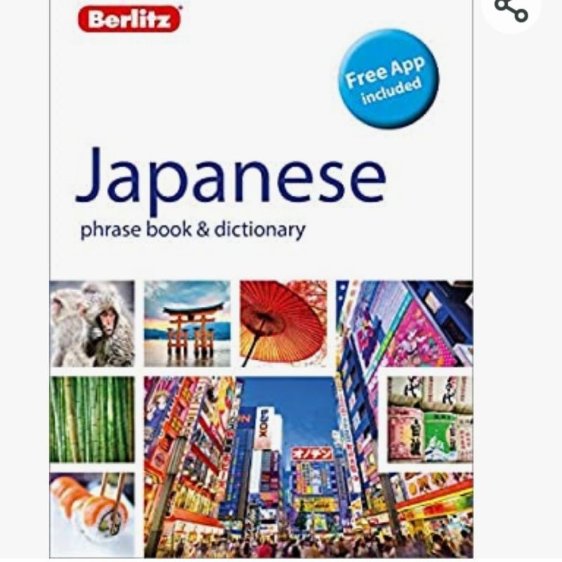 Jual BERLITZ PHRASE BOOK & DICTIONARY JAPANESE (Free App Included ...