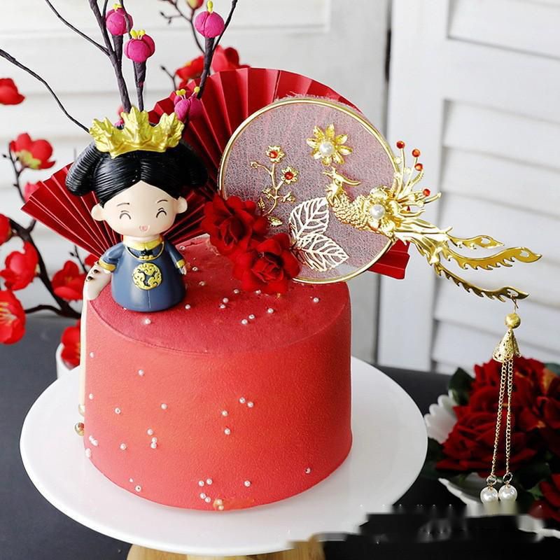 Jual HIASAN TOPPER CAKE ULANG TAHUN HARI RAYA ANNIVERSARY TAHUN BARU ...