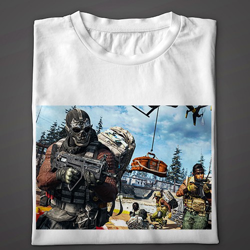 Jual Kaos Codm Call Of Duty Warzone Squad Skull Mask Shopee Indonesia