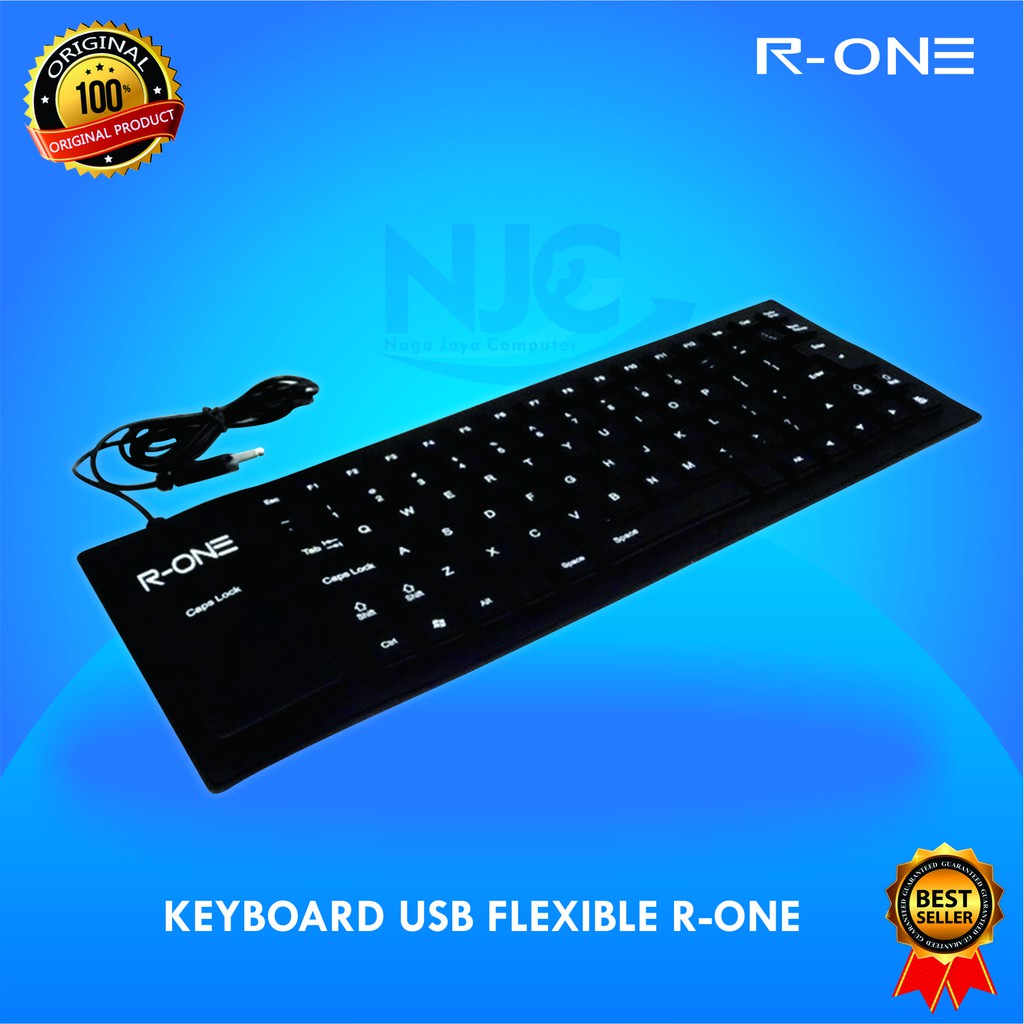 Jual KEYBOARD USB FLEXIBLE (NON NUMERIC) | Shopee Indonesia