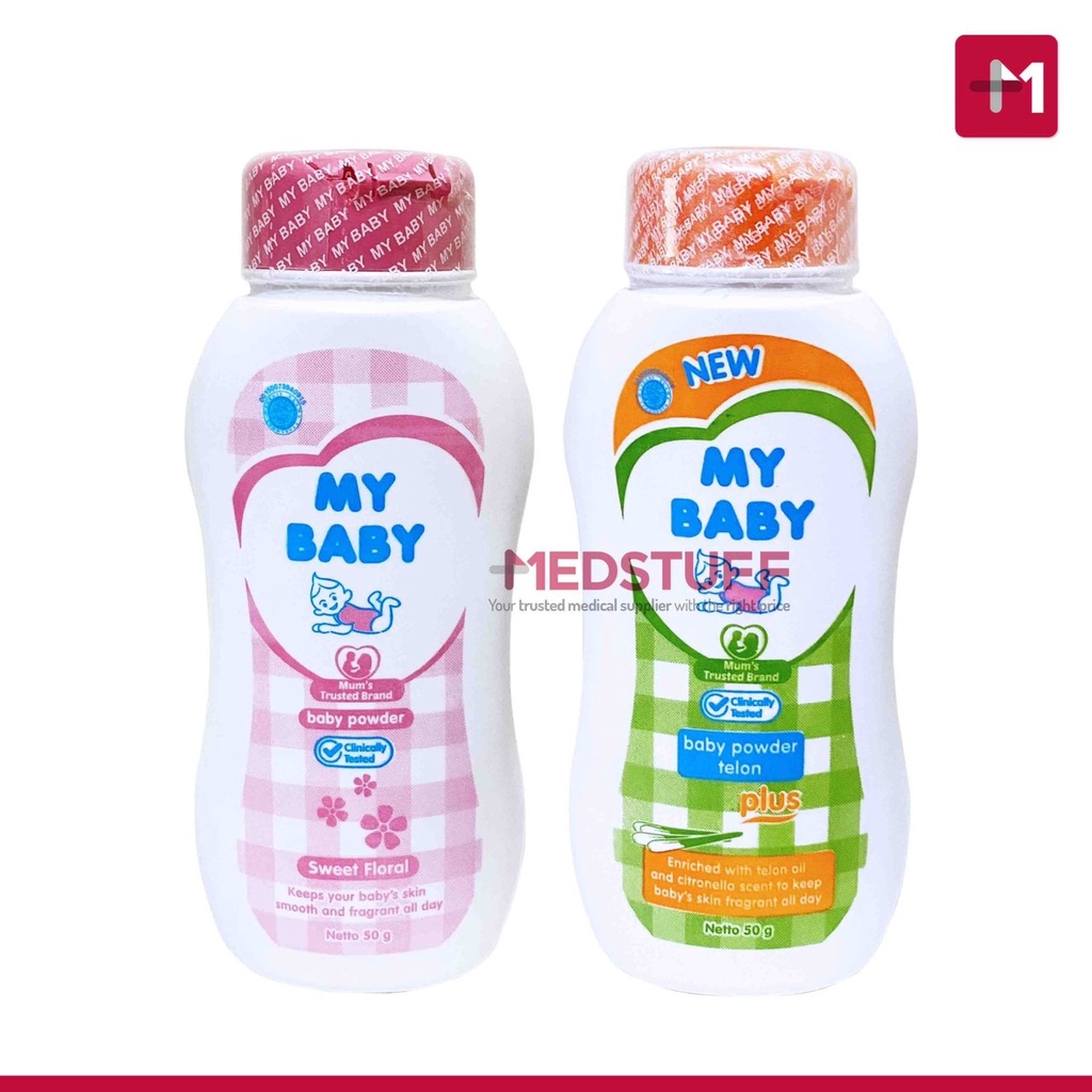 Jual My Baby Powder 50gr Bedak Bayi | Shopee Indonesia