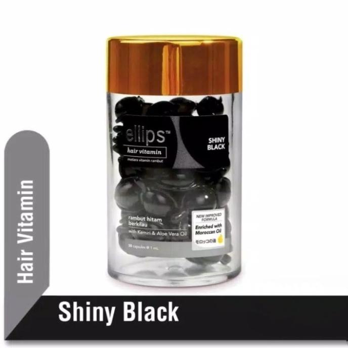 Jual Ellips Hair Vitamin / Vitamin Rambut Botol Isi 50 Kapsul - Shiny ...