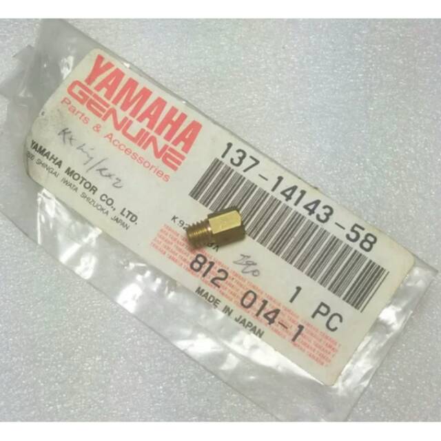Jual main jet karburator tmx tm vm ukuran 290 yamaha sr500 tz250 yz80 ...