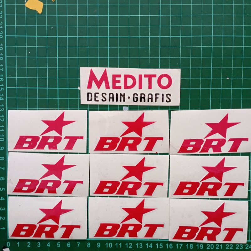 Jual Sticker Cutting BRT RACING | Shopee Indonesia