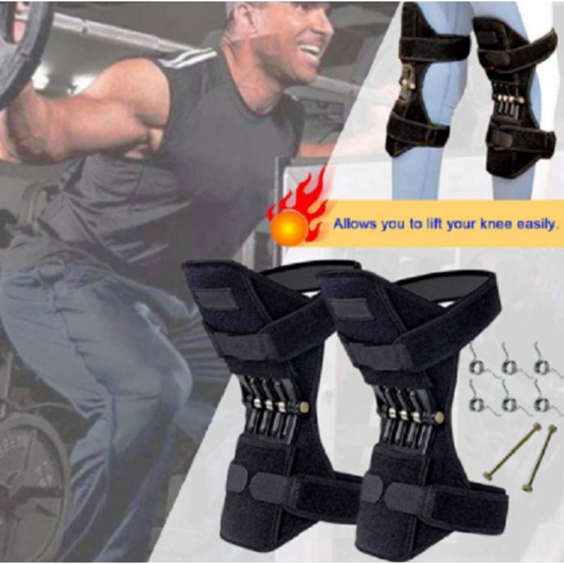 Jual BOOSTER Penahan Beban Lutut Knee Brace Support Booster Spring ...