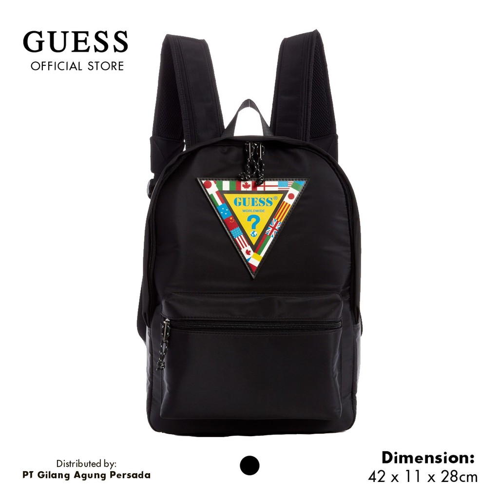 Jual Tas Guess Backpack Original Olympics Backpack Black Shopee