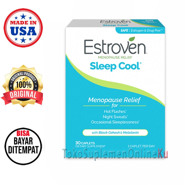 Jual Estroven Menopause Relief + Sleep Cool Insomnia Melatonin