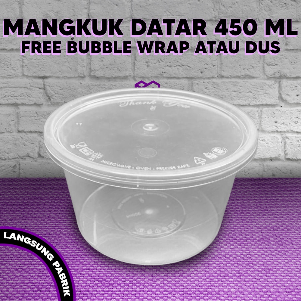 Jual Thinwall 450ml Per 25pcs Mangkok Mangkuk Bowl Bulat Plastik