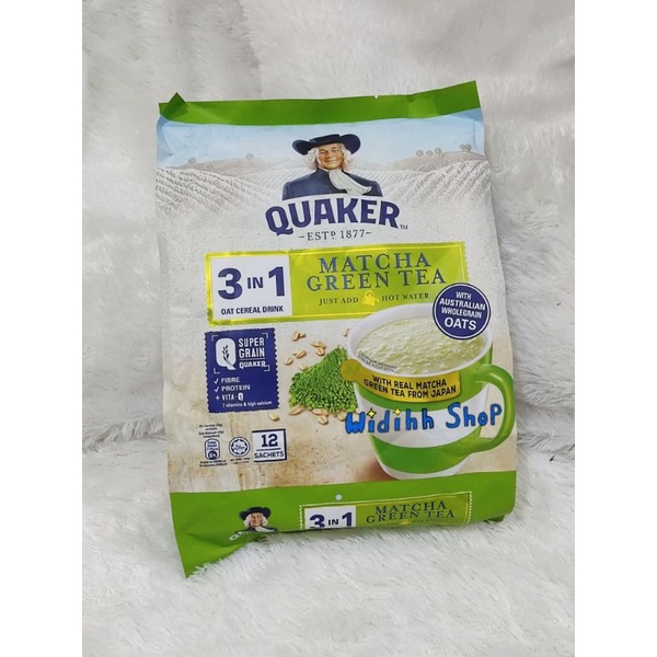 Jual Oatmeal Quaker 3 In 1 / Quaker Oatmeal 3In1 Malaysia / Quaker
