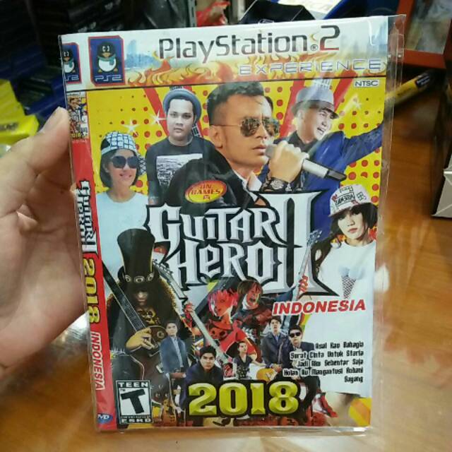 Jual Neww kaset ps 2 guitar hero indonesia Shopee Indonesia