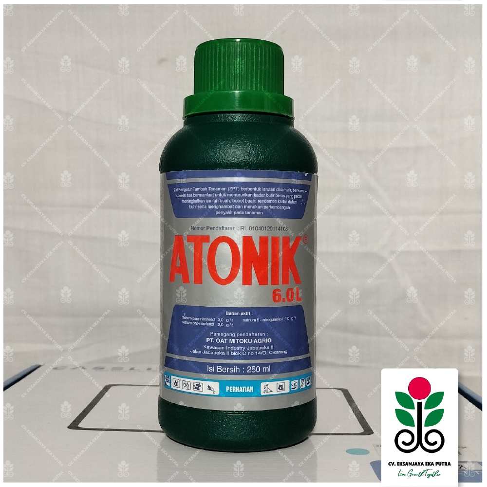 Jual PUPUK CAIR ATONIK 6.0L ZAT PENGATUR TUMBUH (ZPT) TANAMAN | 250 ML ...