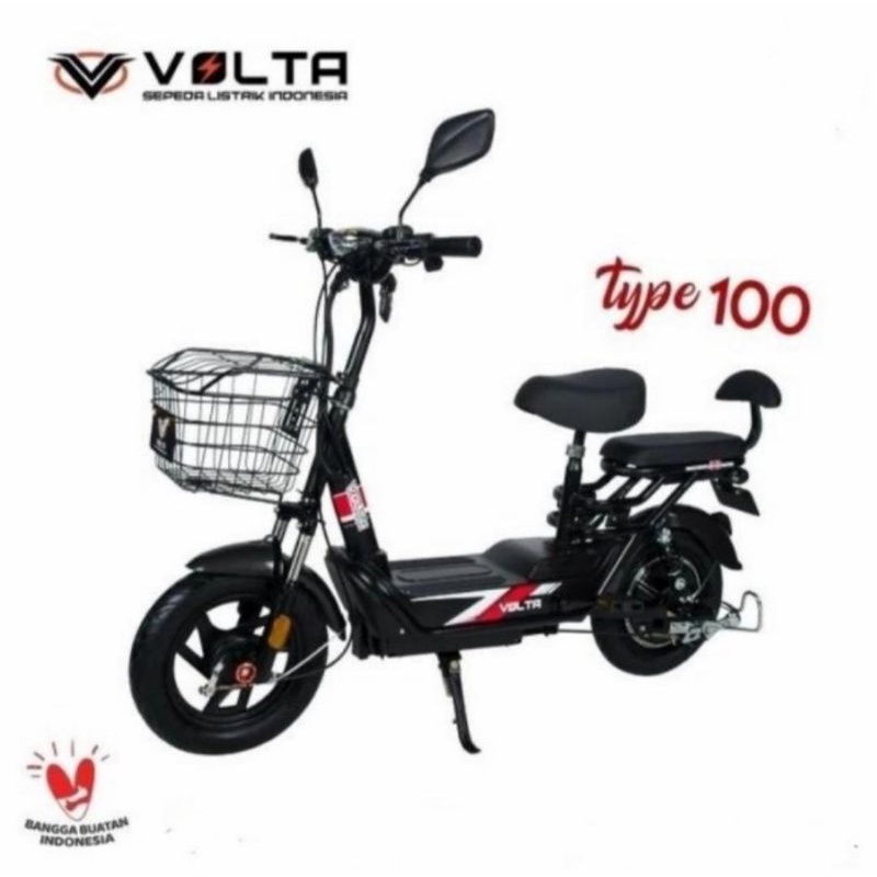 Jual Sepeda Elektrik Sepeda Listrik Volta 100 Shopee Indonesia