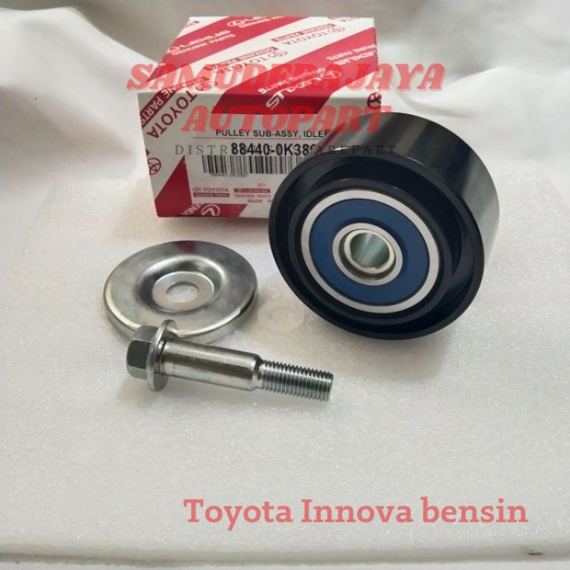 Jual bearing pulley tensioner fan belt Innova pully idle AC Innova
