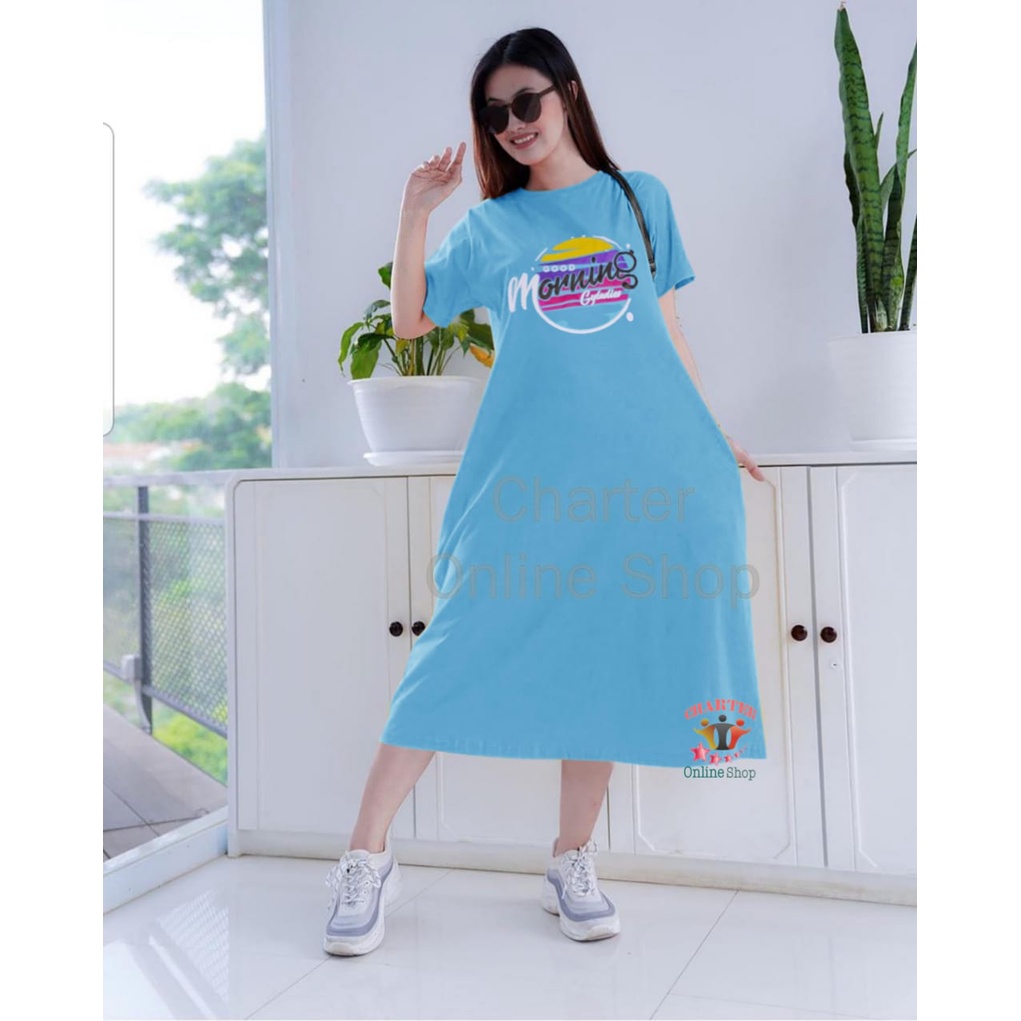 Jual Dress Wanita Kekinian Daster Wanita Murah Dress Rumahan Good Morning Dress Wanita 3 Ukuran L XL dan XXL Murah Berkualitas Shopee Indonesia