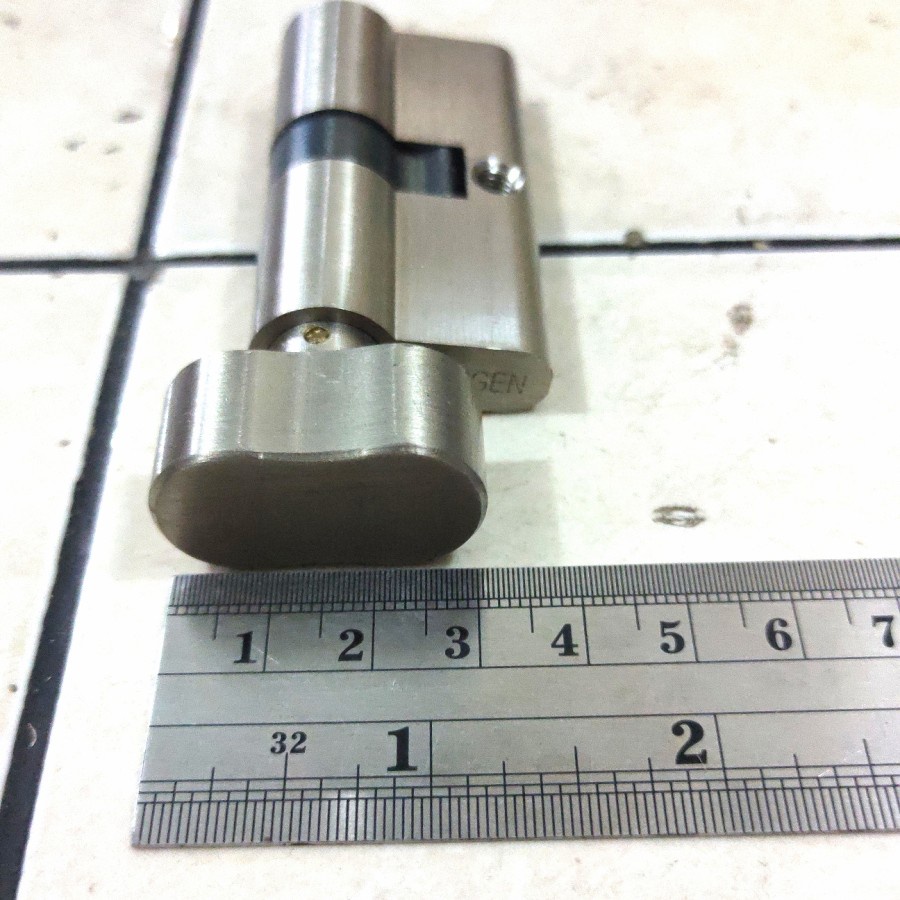 Jual Silinder Selinder Kunci Pintu Kuningan Soligen 60 mm Cylinder ...