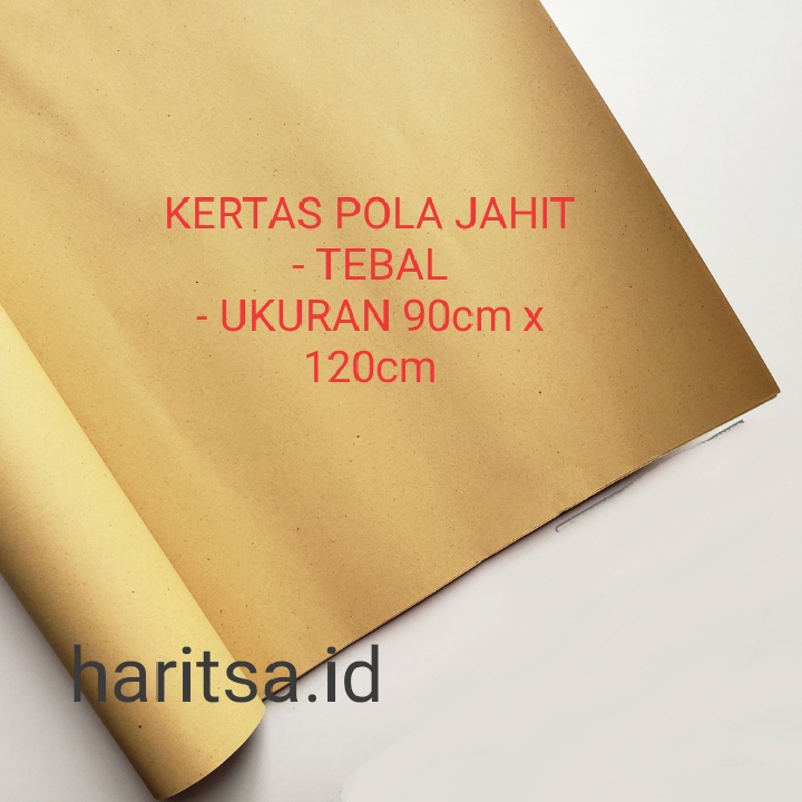 Jual Kertas Pola Jahit Ukuran 90cmx120cm Perlembar Shopee Indonesia 