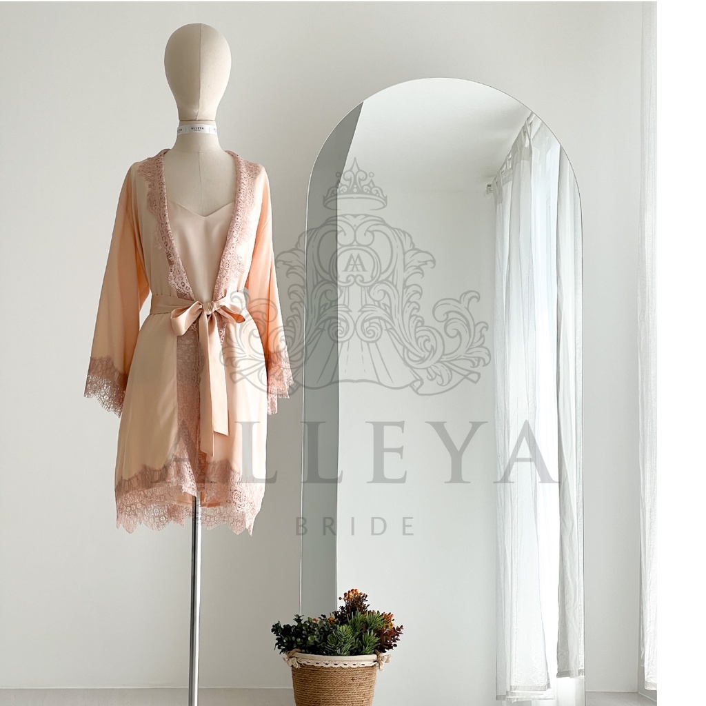 Jual Alyssum Series KIMONO WEDDING FREE BORDIR KIMONO