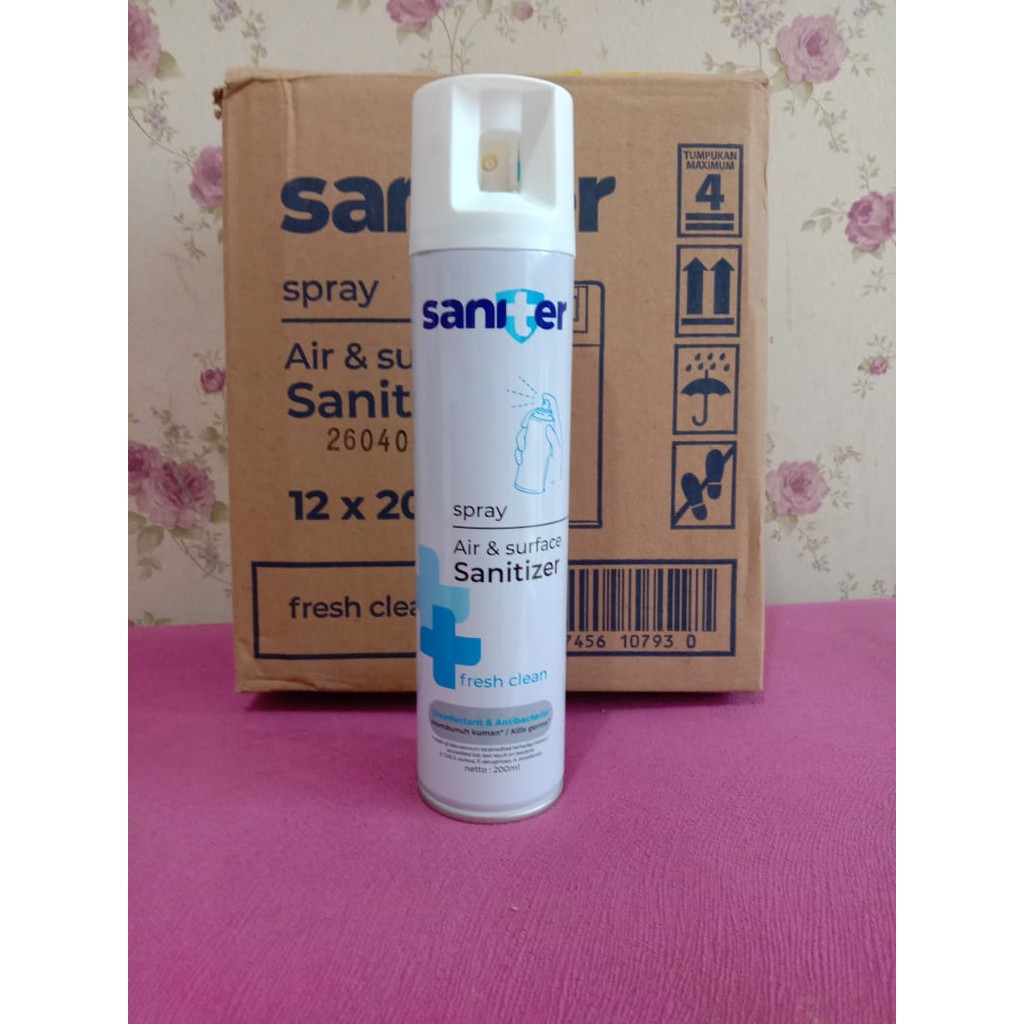 Jual Sanitizer Saniter SPRAY | Shopee Indonesia