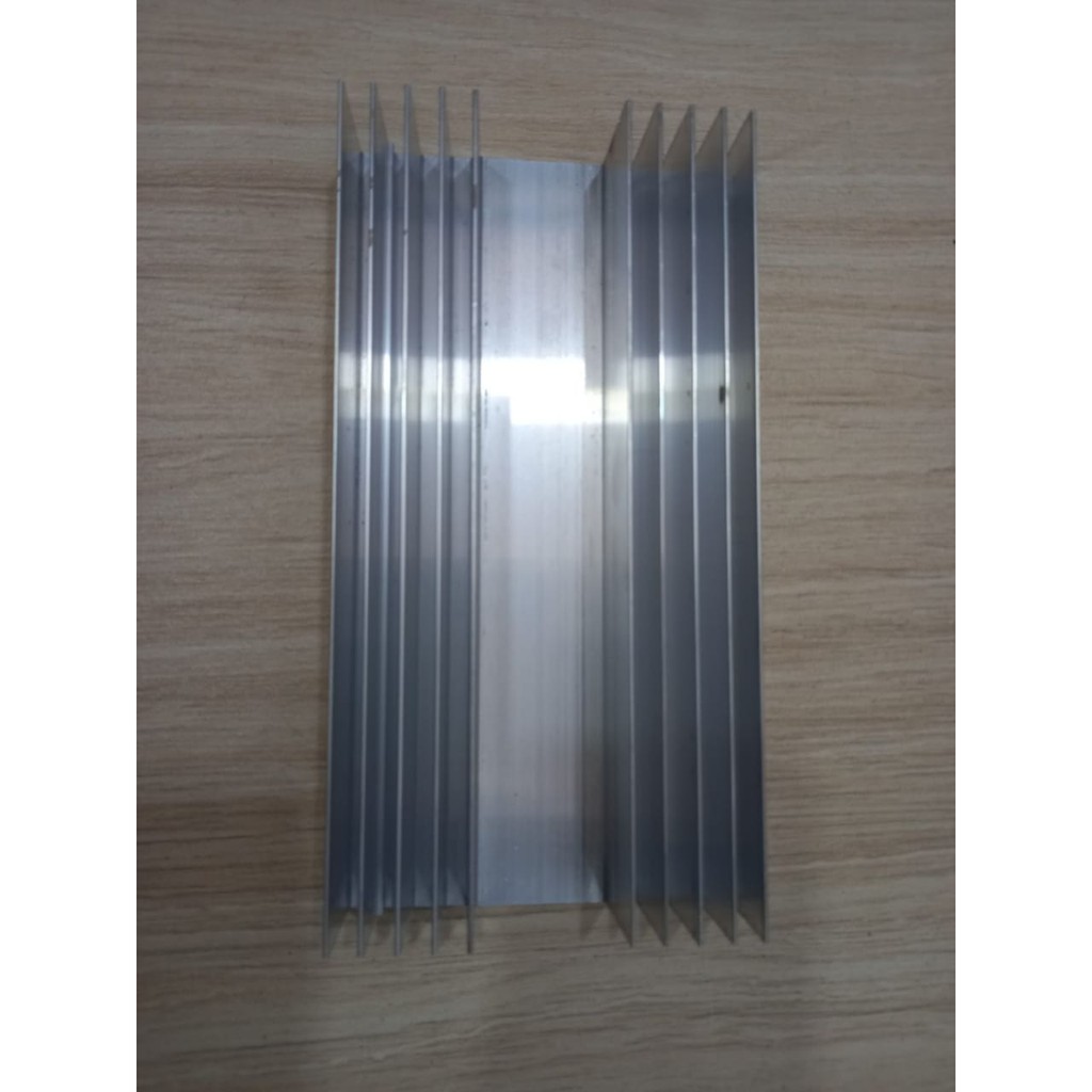 Jual Heatsink Heat Sink Pendingin Power 20cm 5 Sirip 10 Sirip 4mm Tebal