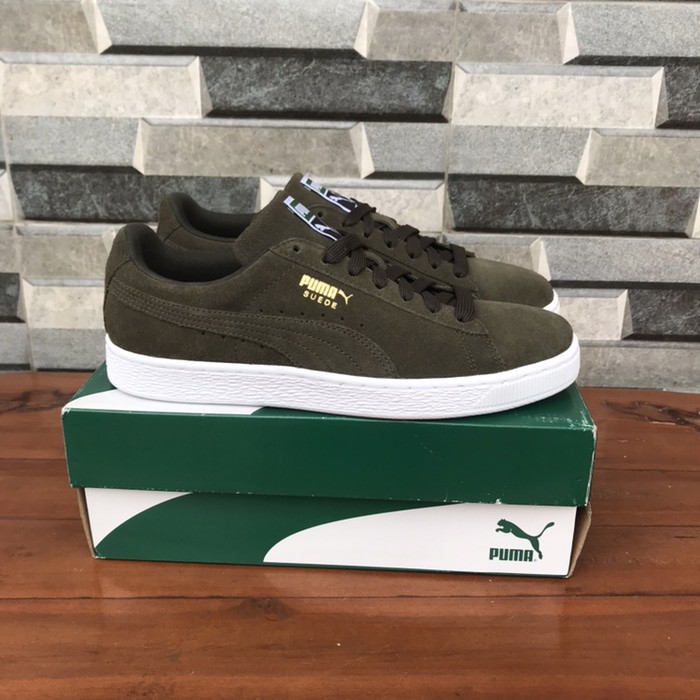 puma suede forest night