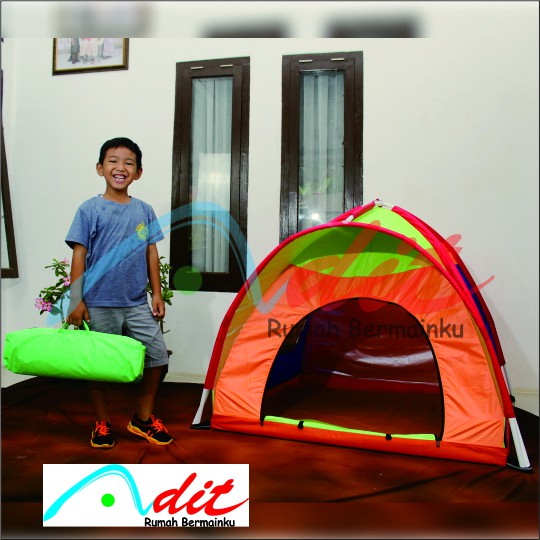 Promo MAINAN TENDA CAMP SPIDERMAN COWOK /MAINAN TENDA ANAK Diskon 28% di  Seller Yukbelanja Shop - Harapan Jaya, Kota Bekasi