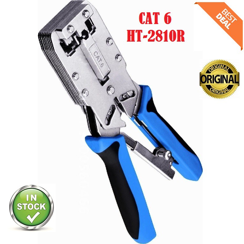 Jual Crimping Tool Cat 6 Cat6 HT 2810R Tang Crimping Tool Cat 6