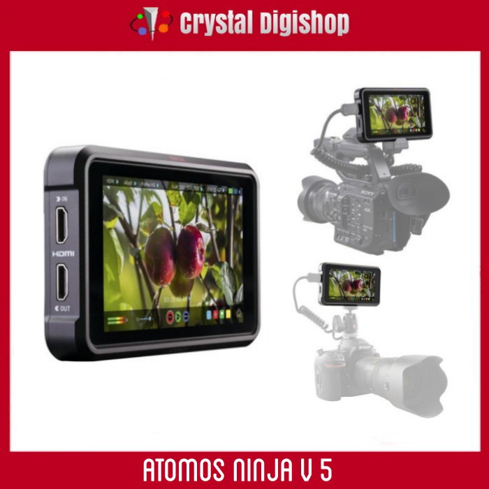 Jual Atomos Ninja V 5 Inch 4K HDMI Recording Monitor - V5 | Shopee ...