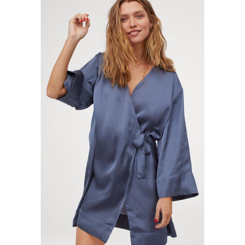 Jual H&M Satin Dressing Gown Shopee Indonesia