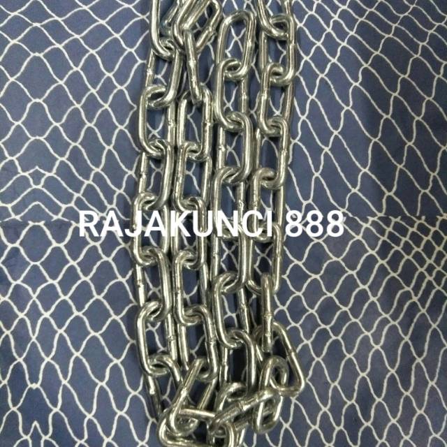 Jual Rantai Besi 5mm Rantai Galvanis 5mm Rantai Sedang Rantai