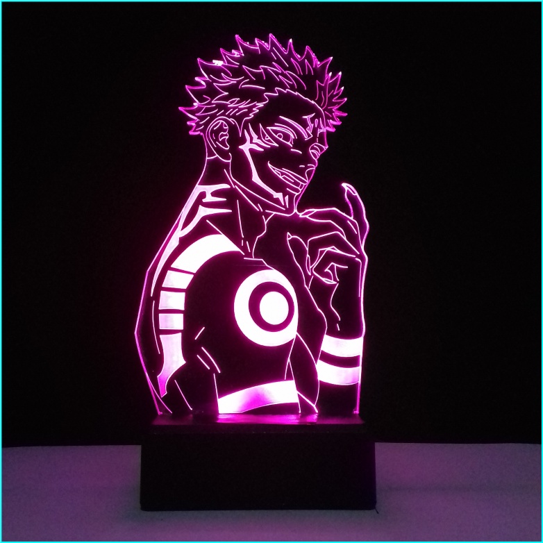 Jual Lampu Tidur Akrilik Anime Sukuna Jujutsu Kaisen | Shopee Indonesia