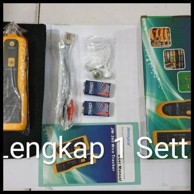 Jual Lan Tester Network Wire Tracker Line Finder Cable Track Scan Rj11 ...