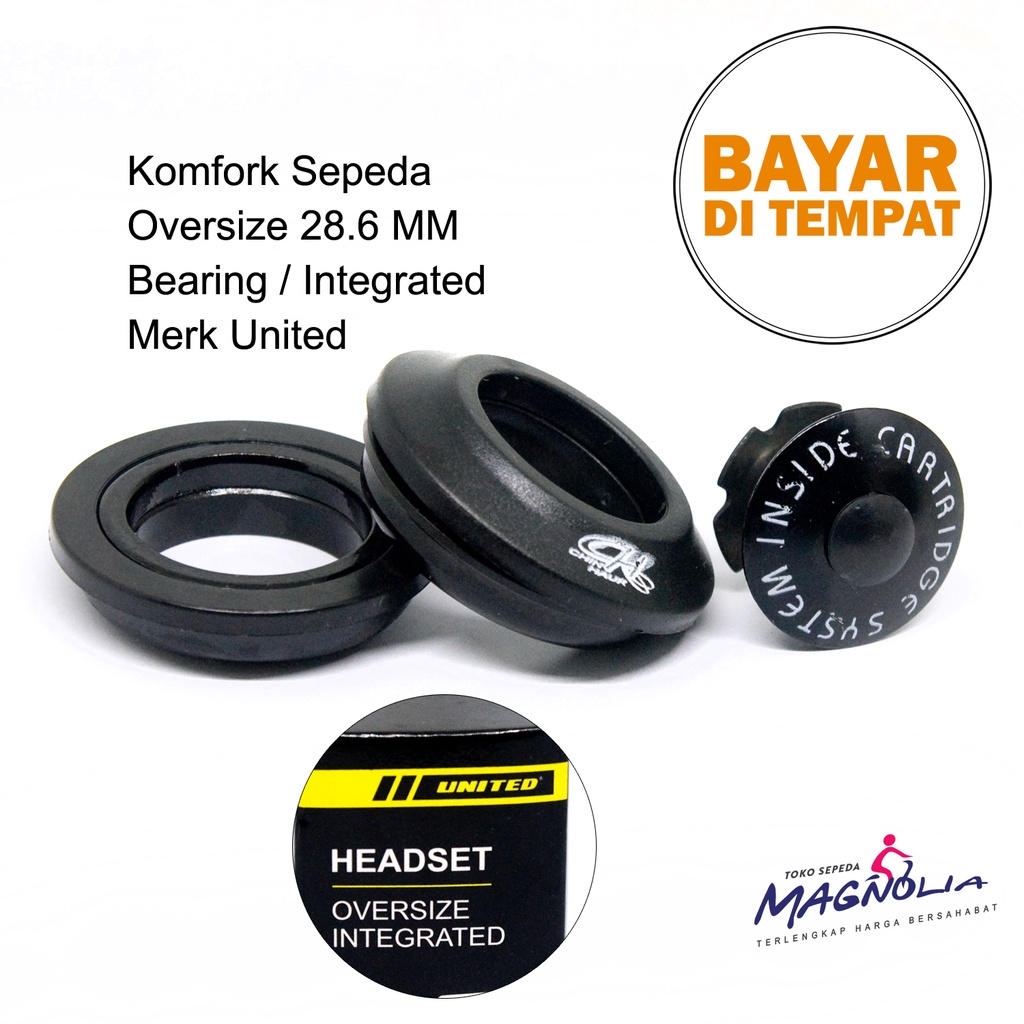 Jual Komfork Komstir Headset Sepeda BMX MTB Bearing Oversize 28.6