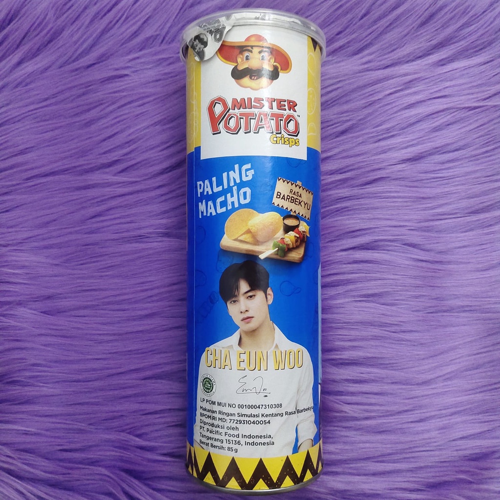 Jual [NEW] Mister Potato X Cha Eun Woo / Keripik Kentang Shopee Indonesia