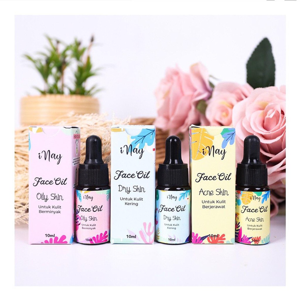 Jual iNay Face Oil (Varian untuk Oily Skin, Dry Skin, Acne Skin) Shopee Indonesia