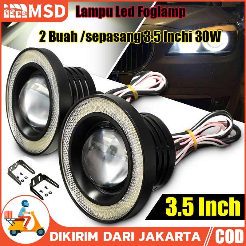 Jual Foglamp Angel Eyes Foglamp Mm Foglight Angel Eyes Fog Lamp Fog Lamp Led Lampu Foglamp