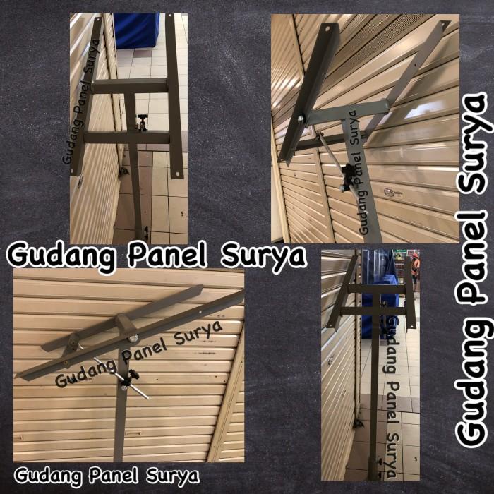 Jual Mounting Bracket Panel Surya Dudukan Tiang Panel Surya Shopee