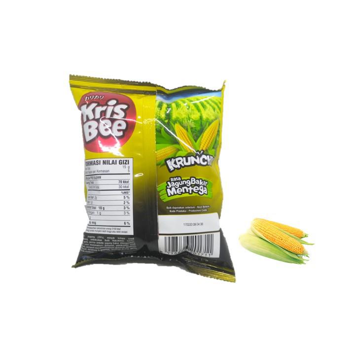 Jual Krisbee Krunchy Jagung Bakar Mentega 75 gr x3 | Shopee Indonesia