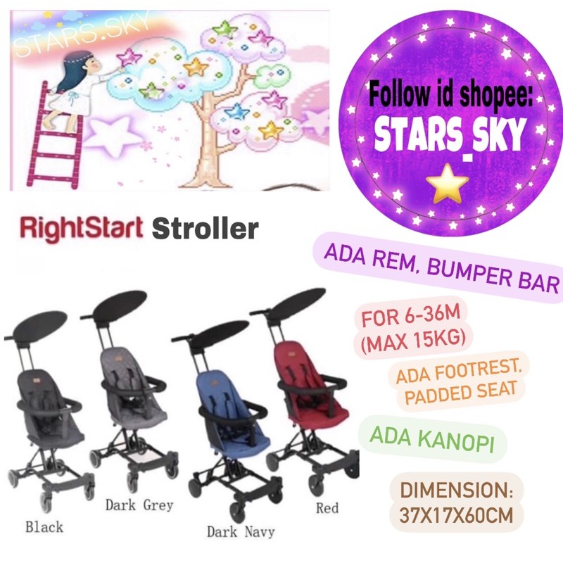 Stroller right hot sale start