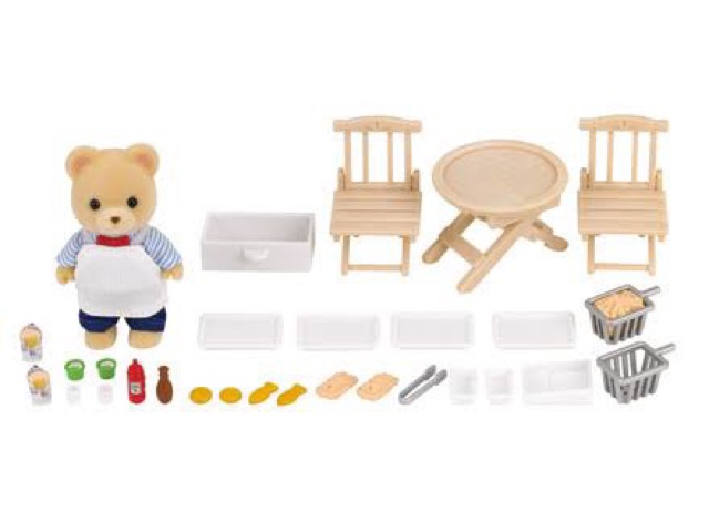 Sylvanian families fish and chips van online