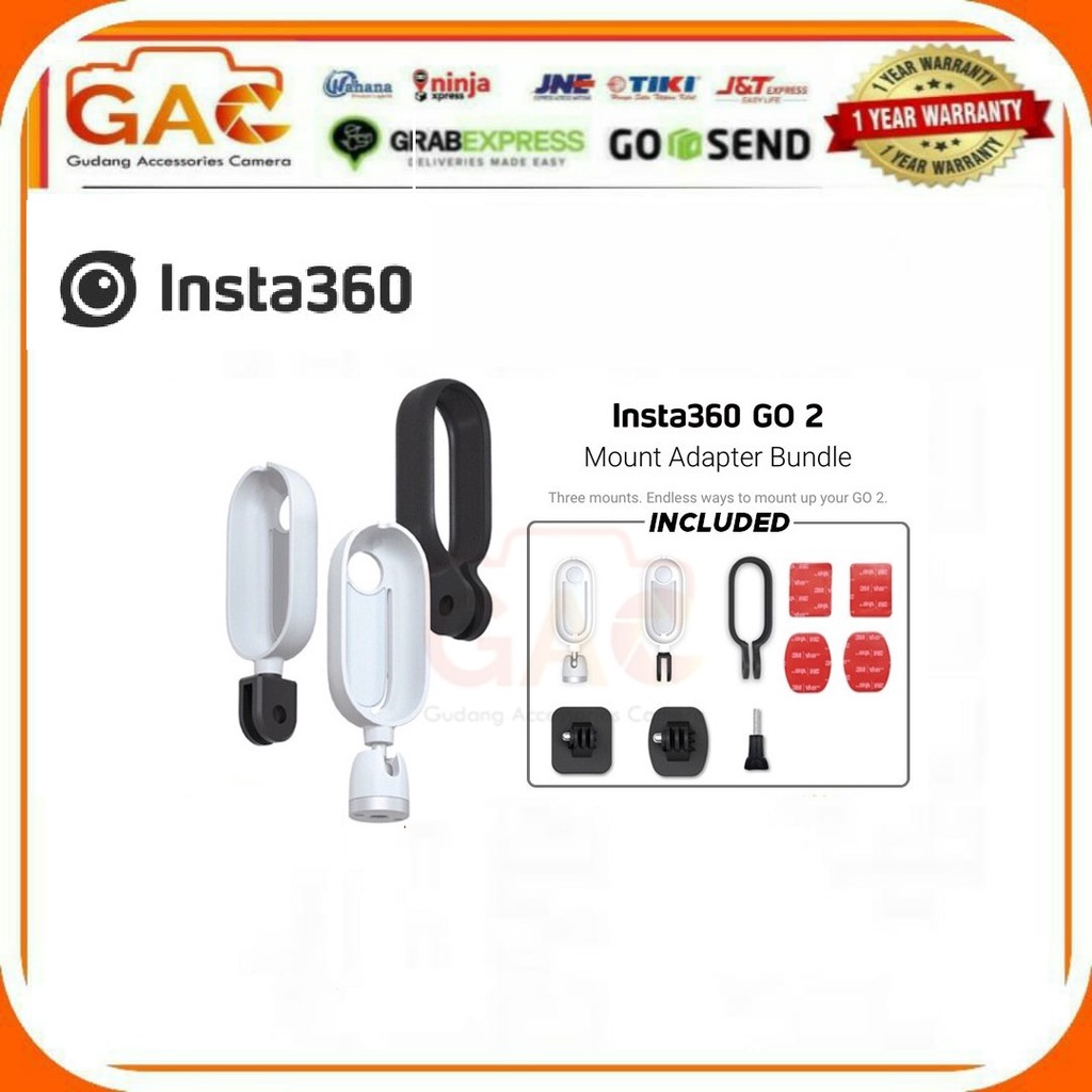 Jual Insta360 GO2 Mount Adapter Bundle Shopee Indonesia