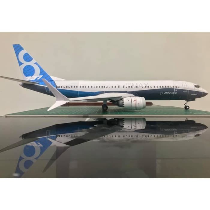 Papercraft Boeing 737 8 Max House Livery Youtube - vrogue.co