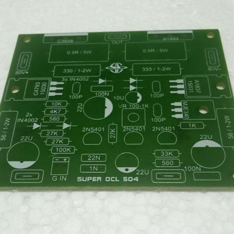 Jual Pcb driver socl 504 super ocl 500w PA 042 | Shopee Indonesia